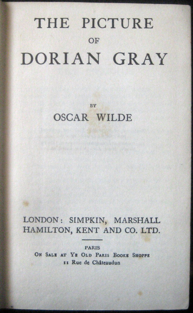 The Picture of Dorian Gray by Oscar Wilde